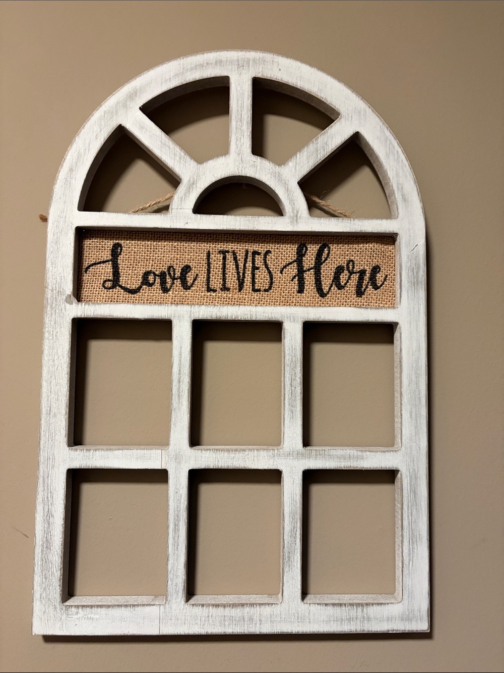 Wall Decor “Love Lives Here”